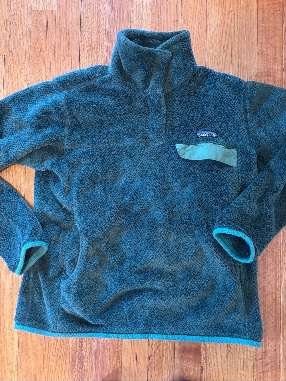 Patagonia Women's Re-Tool Snap-T® Pullover - Large; Dark Green